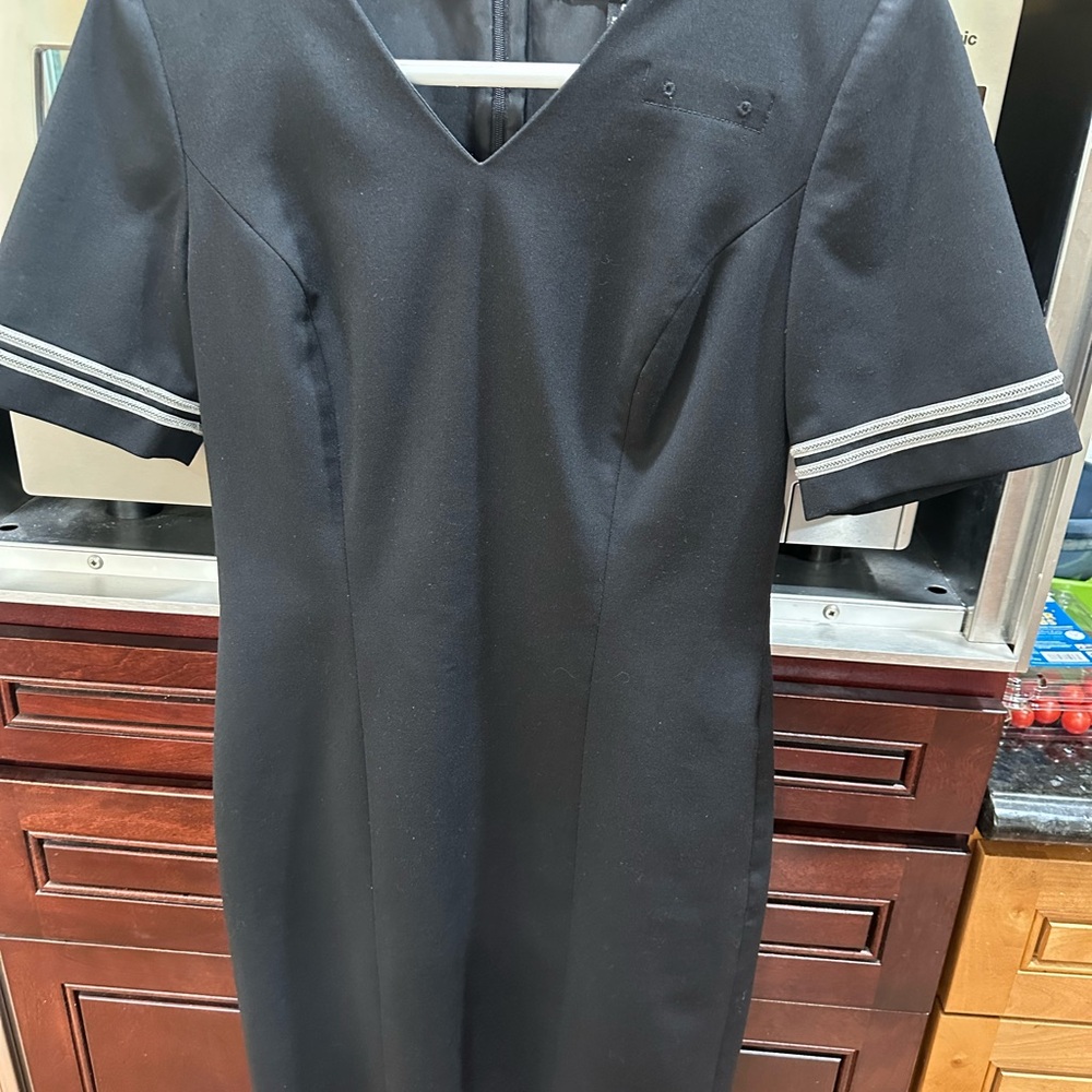 Vintage Flight Attendant Dress Size 4 - Picture 2 of 7